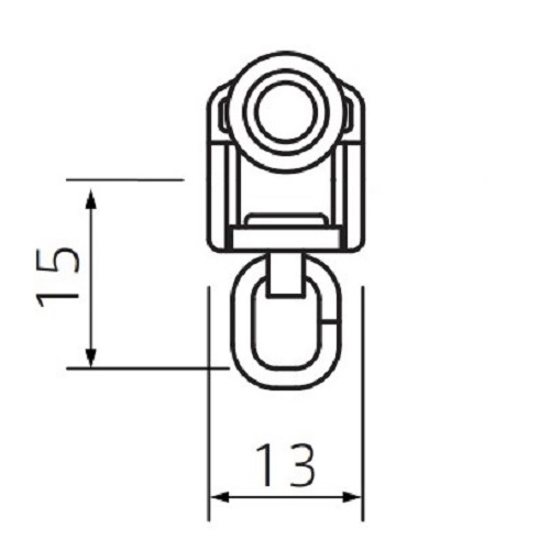 フェデポリマーブル N-24静音ランナー 共通色 製品図面・寸法図