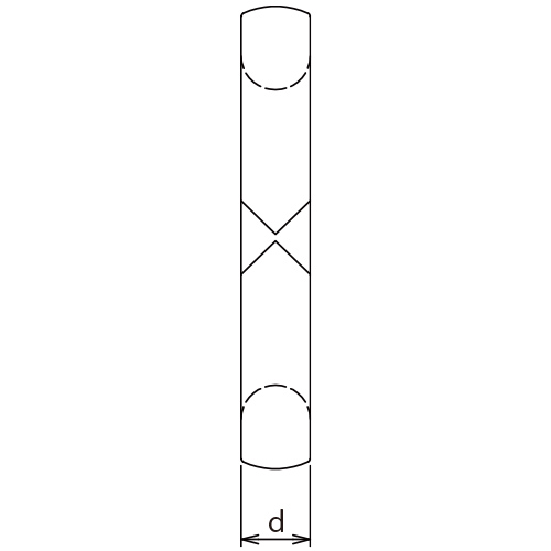 ASANO ストロングCカン 13mm 製品図面･寸法図