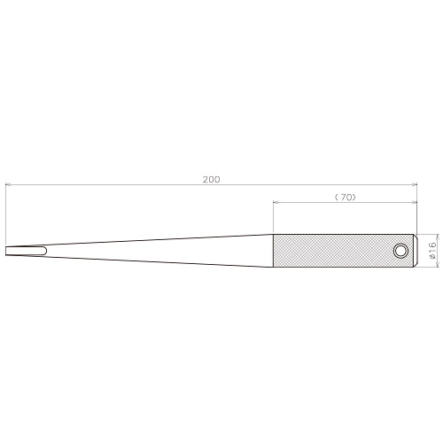 ASANO スパイキ 16サイズ AK4241 製品図面・寸法図