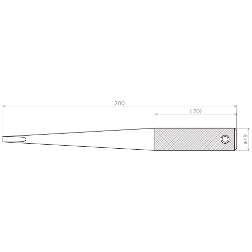 ASANO スパイキ 19サイズ AK4242 製品図面・寸法図