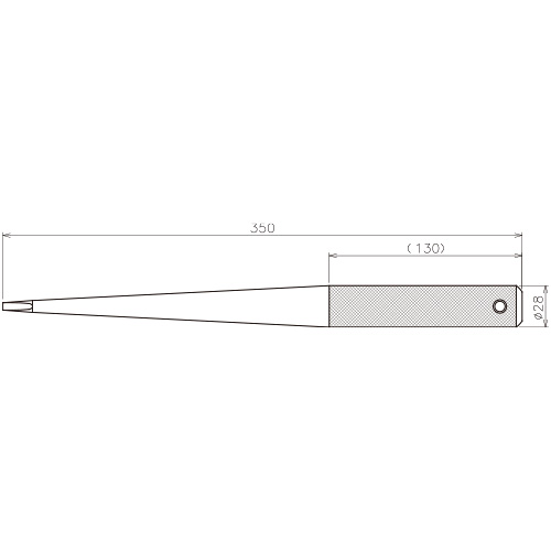 ASANO スパイキ 28Sサイズ AK4247 製品図面・寸法図