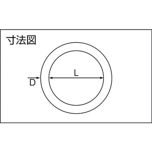 TRUSCO 丸リンク ステンレス 3mm (2個入)