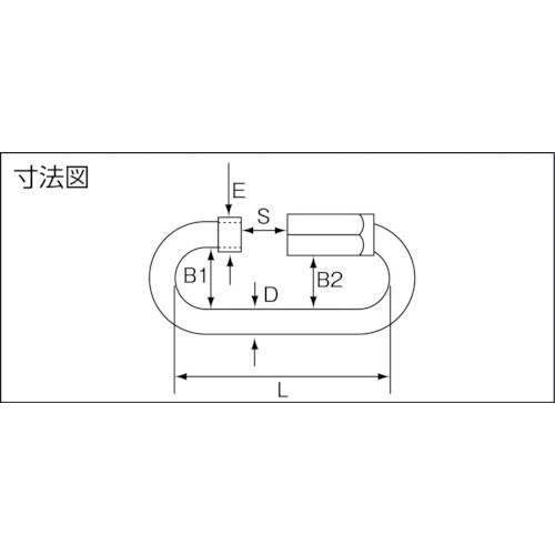 TRUSCO リングキャッチ 両ねじ タイプステンレス 3mm (2個入)