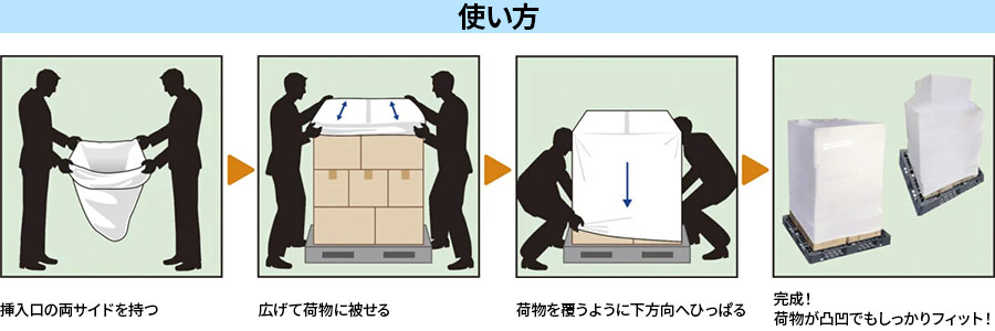 パレットキープ 使い方