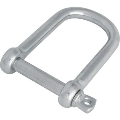 水本 ステンレス ロングワイドシャックル 長さ80mm内幅40mm