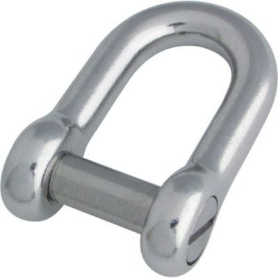 水本 ステンレス ネジ止め沈みシャックル 長さ36mm内幅18mm
