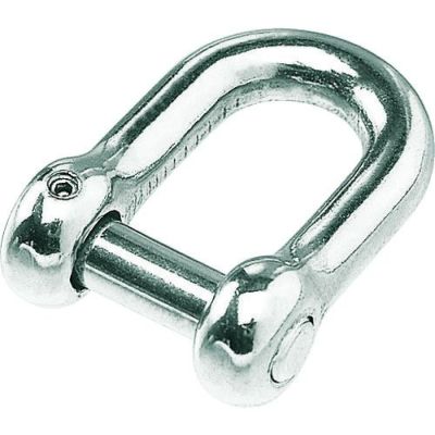 水本 ステンレス ネジ止め沈みシャックル 長さ28mm内幅14mm