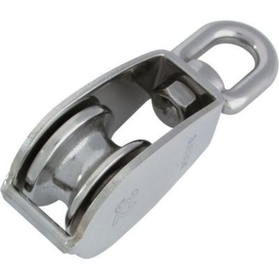 水本 ステンレス 豆ブロック 1車 使用ロープ径Φ～15mm