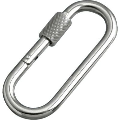 水本 ステンレス プチカラビナ(環付) 線径10mm長さ89mm