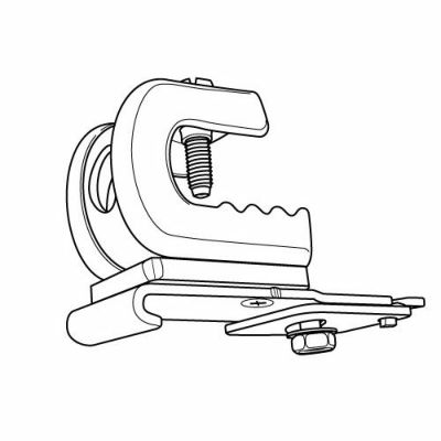 フェデポリマーブル 40用フック付天井ブラケットA17