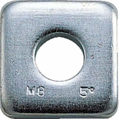 TRUSCO テーパーワッシャー ユニクロム M6(1/4) (18個入)
