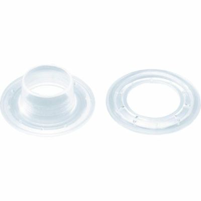 TRUSCO 両面ハトメ プラスチック 12mm (15組入)