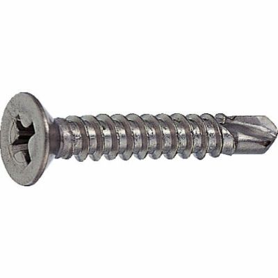 TRUSCO ドリルねじサラ 金物・サッシ用 ステンレス 4.2×30 (19本入)