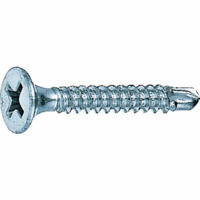 TRUSCO ドリルねじ ラッパ 石こうボード用 ユニクロム 3.5×25 (82本入)