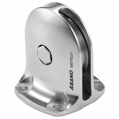 ASANO 固定滑車 縦型1車 TR-B(ステンレスベアリング入り) 50mm