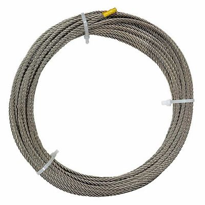 ASANO ステンレスワイヤーロープ 構成 7×19/20m (6mm)