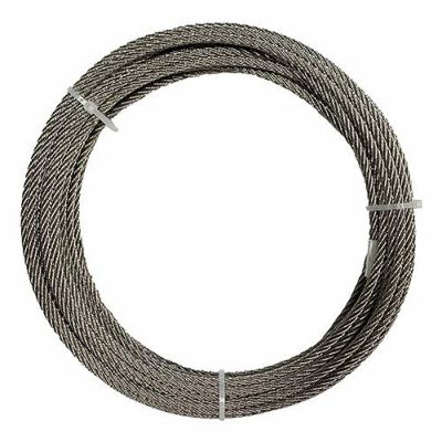 ASANO ステンレスワイヤーロープ 構成 7×7/10m (6mm)