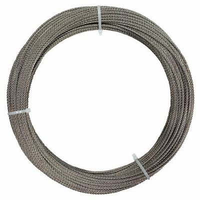 ASANO ステンレスワイヤーロープ 構成 7×7/50m (6mm)
