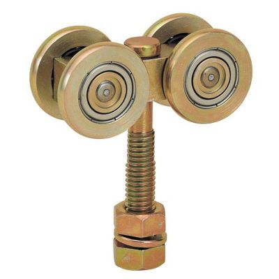 ヤボシ(フジ) 4号 スチール 複車(ベアリング入り) ロングボルト仕様