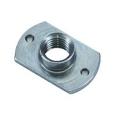 TRUSCO T型溶接ナット パイロット付 1A ダボ付 M4×0.7 (14個入)