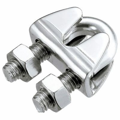 ASANO プレス板型ワイヤークリップ 4mm