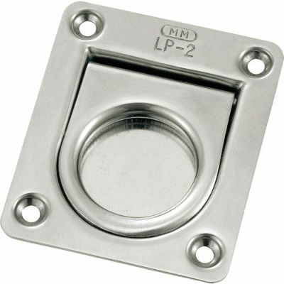 TRUSCO リングプル ステンレス 56mm×66mm