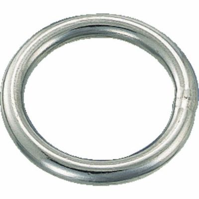 TRUSCO 丸リンク ステンレス 12mm×60mm (1個入)