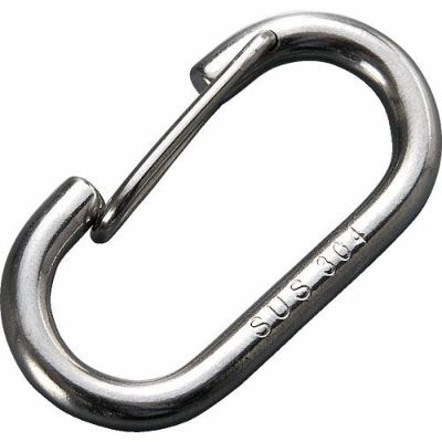 TRUSCO O型フック ロープ用 ステンレス 2.5mm