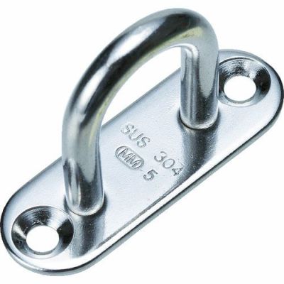 TRUSCO パッドアイ ロング ステンレス 5mm