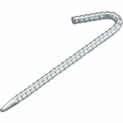 TRUSCO 異形ロープ止め J型 ユニクロ 10mm×600mm