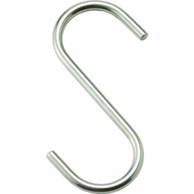 TRUSCO Sフック ステンレス 90mm (2個入)