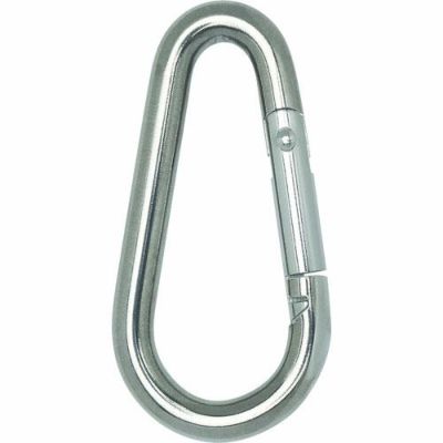TRUSCO 国産カラビナハーケン NS型 ステンレス 12mm×140mm