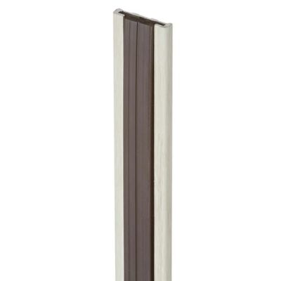 岡田 間仕切MGベルト 片開用枠(小) アッシュ 2.5m