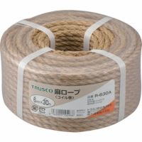 TRUSCO イザナス(R) ロープ 3つ打タイプ 6mm×30m巻 | ヨドヤ【公式