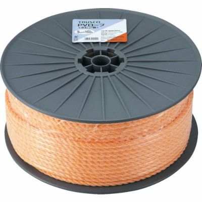 TRUSCO PVロープ 3つ打タイプ 12mm×100m巻