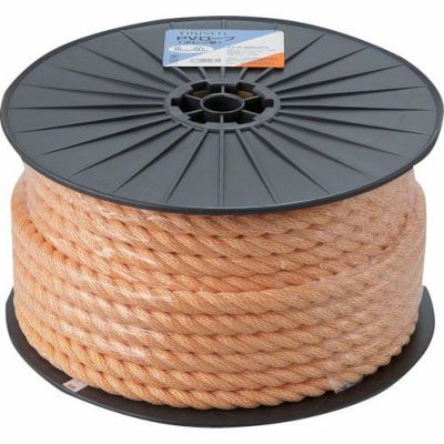 TRUSCO PVロープ 3つ打タイプ 16mm×50m巻