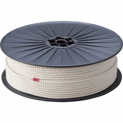 TRUSCO 綿ロープ 3つ打タイプ 12mm×100m巻