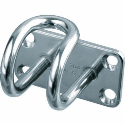 TRUSCO ワイヤープレートフック ステンレス 72mm×40mm