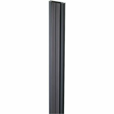 岡田 間仕切MGベルト片開用枠 3.0m ブラック
