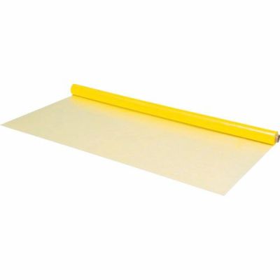 萩原 養生シート 粉塵吸着クロス 1.8m巾×50m巻 イエロー