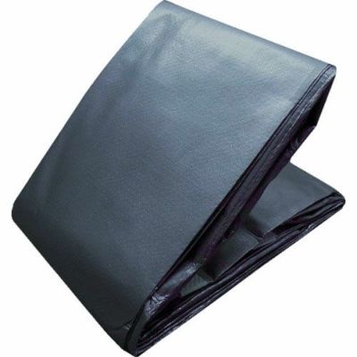 TRUSCO ＃5000 エコ超厚手UVシート 10×10m メタリックシルバー