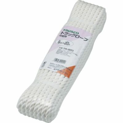 TRUSCO PVトラックロープ 3つ打 9mm×30m巻 | ヨドヤ【公式