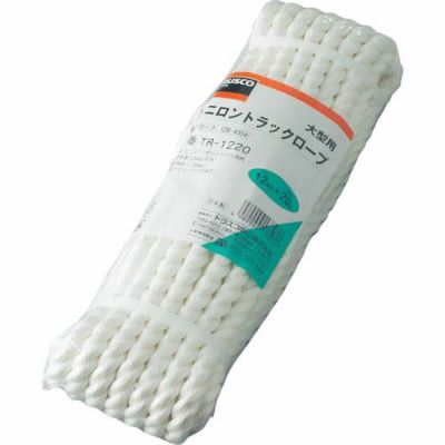 TRUSCO ビニロントラックロープ 3つ打 12mm×10m巻