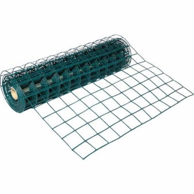 TRUSCO 多目的樹脂ネット 1m巾×10m巻 目合93×93mm グリーン