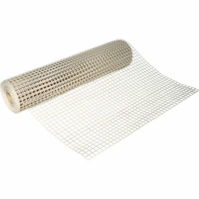 TRUSCO 多目的樹脂ネット 1m巾×15m巻 目合25×25mm ベージュ