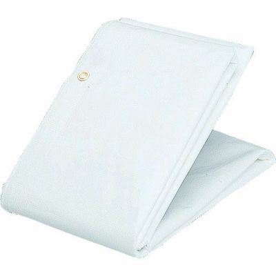TRUSCO 防炎シートα軽量 10×10m ホワイト
