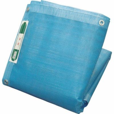 TRUSCO ストロングメッシュシート 1.8×5.4m 目合0.5mm ブルー