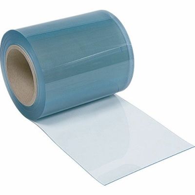 スワロン ストリップドアーシート フラット静電透明 200mm巾×12m巻 2mm厚