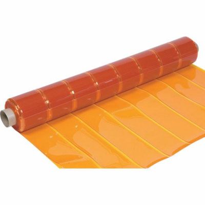 スワロン ハイパーアコーディオン 静電防虫オレンジ 1170mm巾×12m巻 1.3mm厚