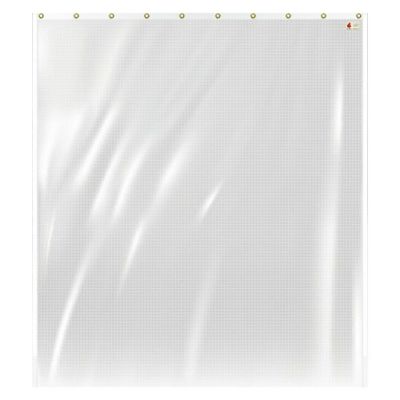 即納・防炎ビニールカーテン0.25mm/糸入り (巾197×丈225cm) フリーカット・マジックテープ付